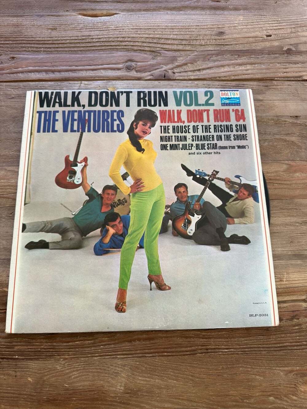 The Ventures - Walk, Don't Run Vol. 2 Vinyl LP (Dolton Records BLP-2031)